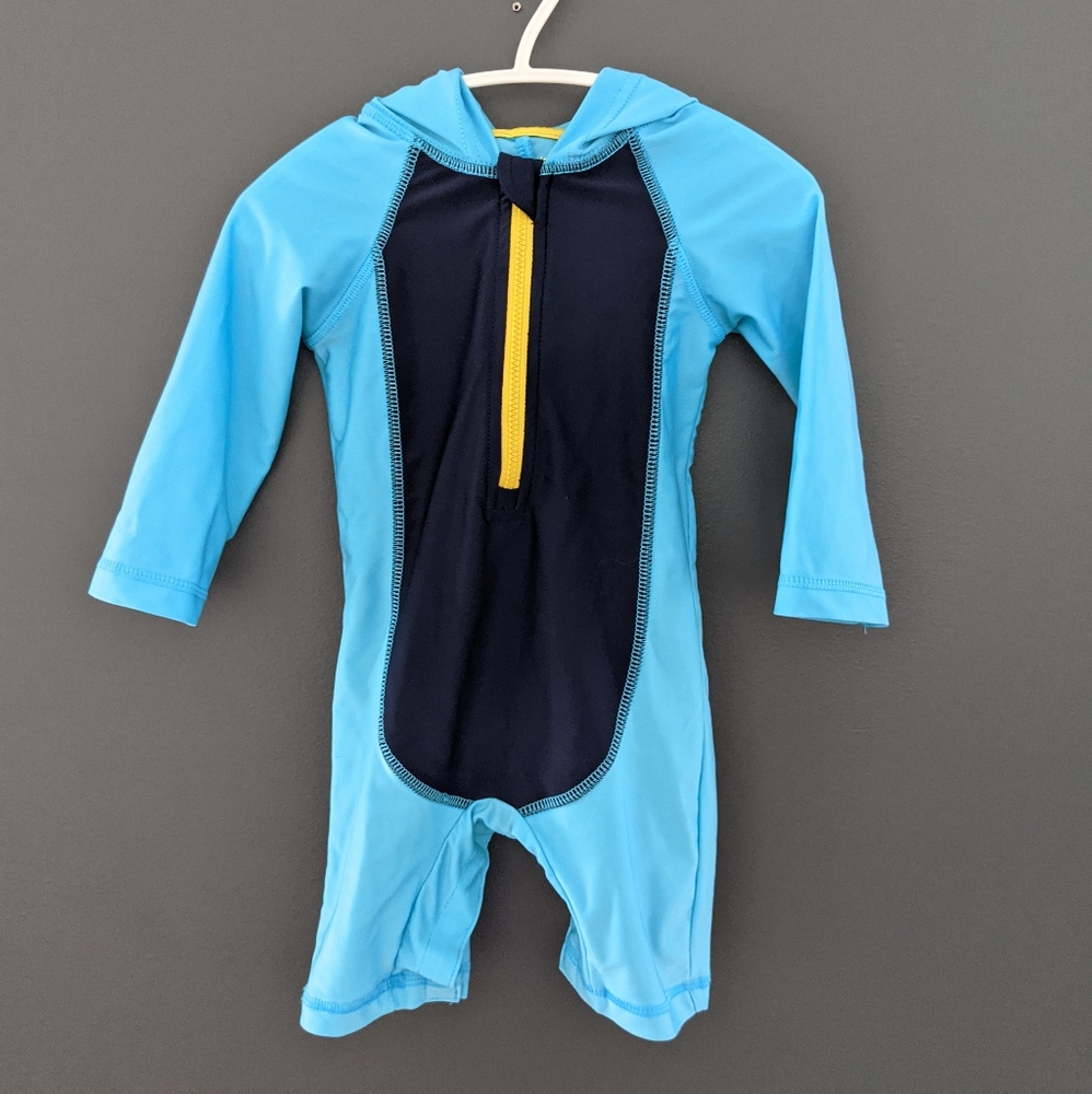 Dinosaur one piece rash guard swimsuit/bathing s